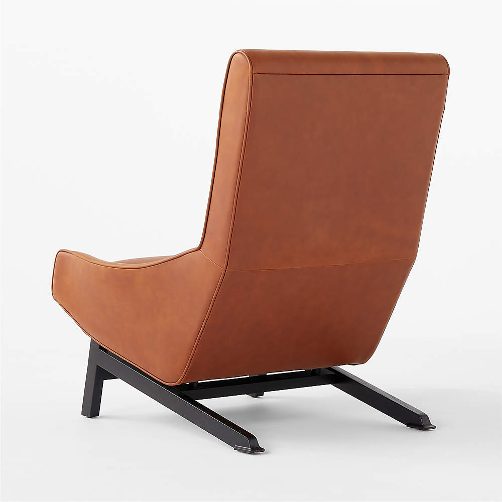 Grosseto Leather Lounge Chair by Gianfranco Frattini CB2