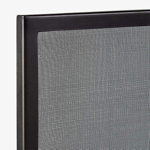 Gunmetal Fireplace Screen