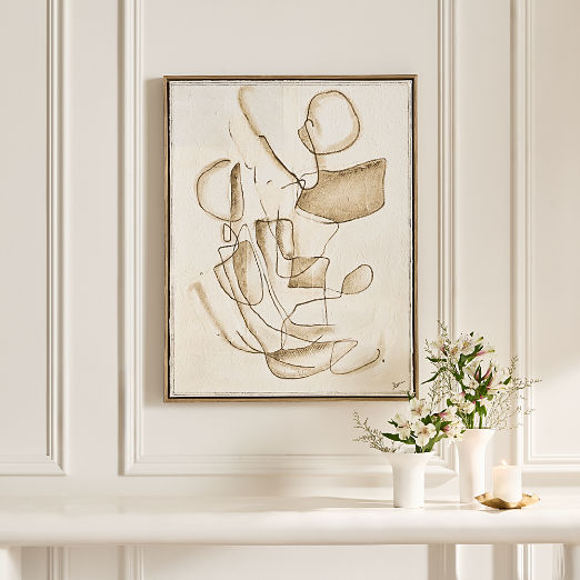 'Gustell' Framed Wall Art 28"x36"