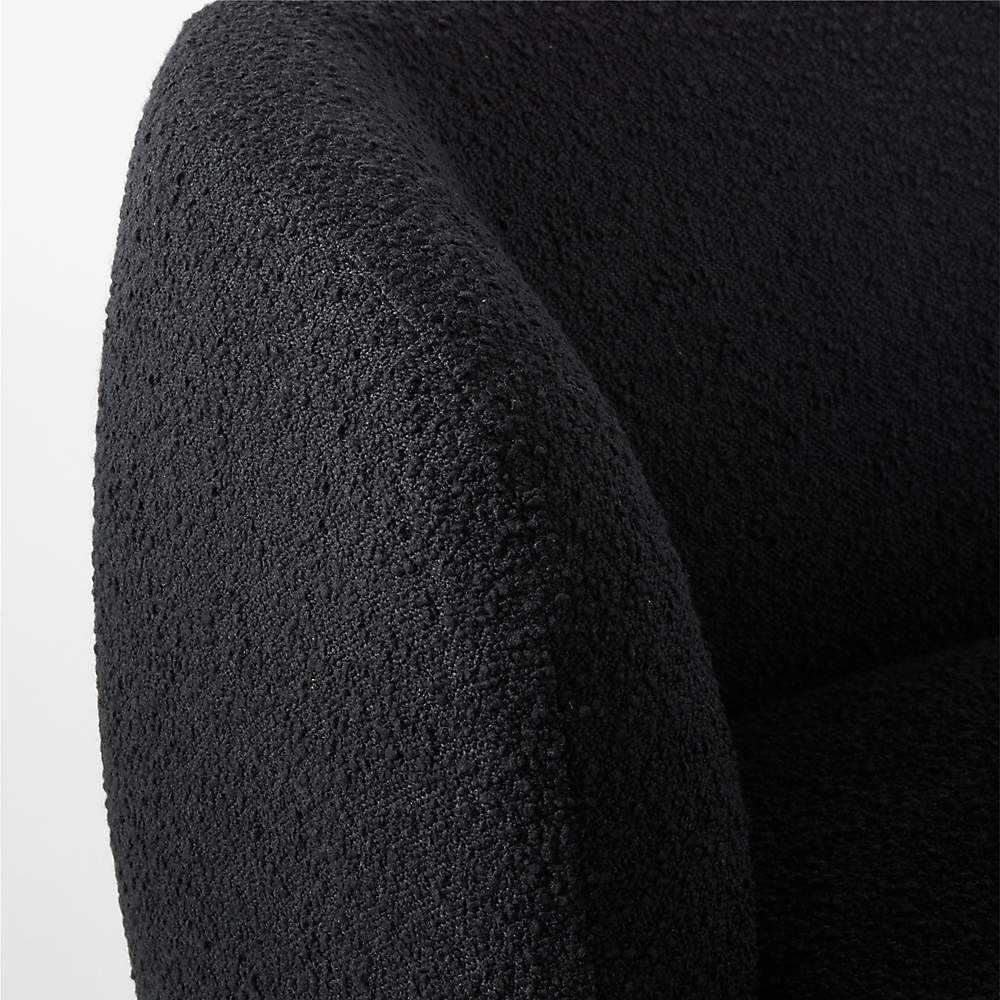 HHF Romantico Black - Upholstery Leather