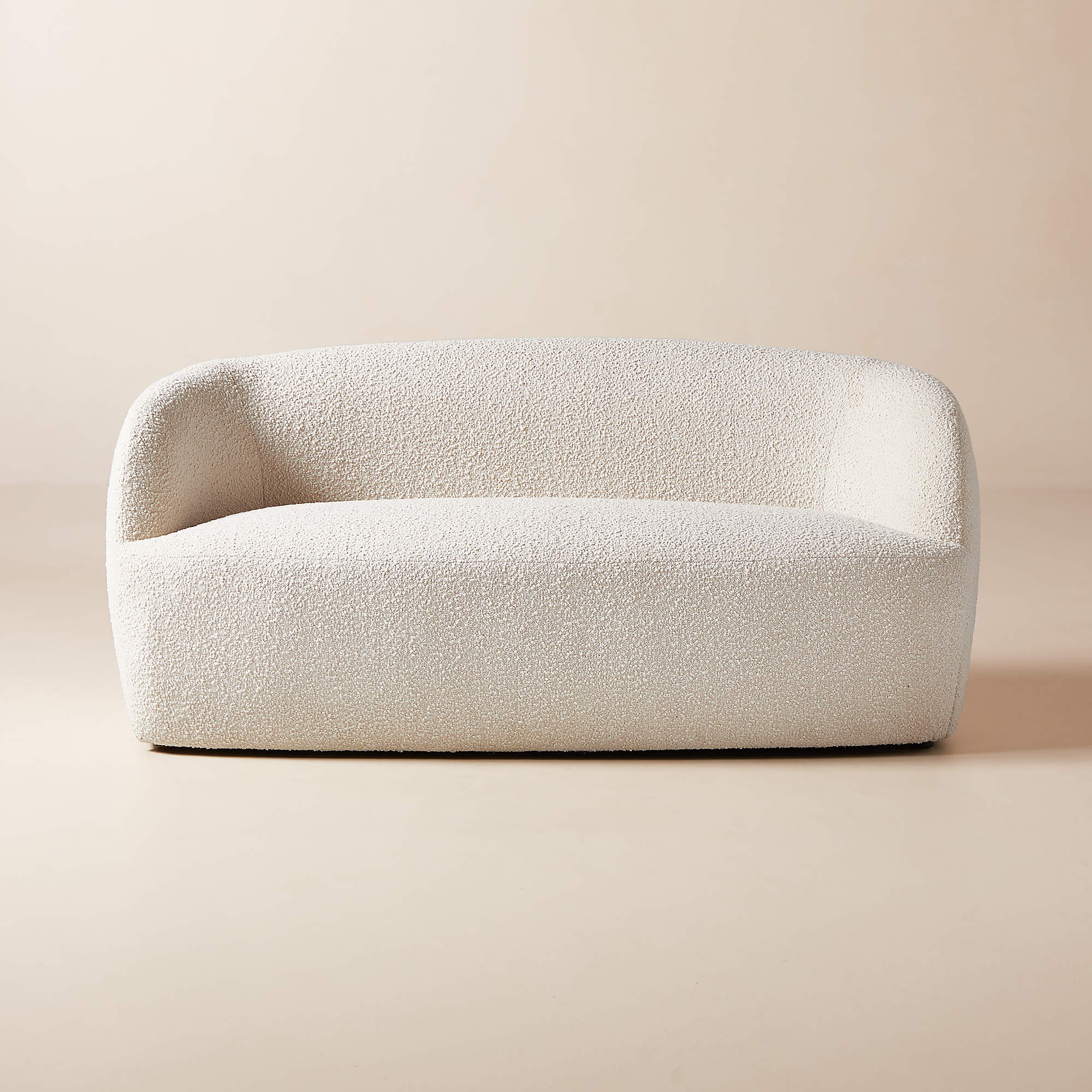 GWYNETH 68" BOUCLE LOVESEAT BY GOOP