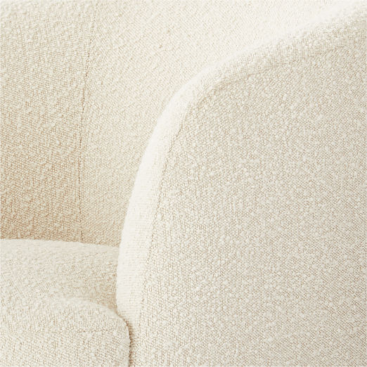 Gwyneth Ivory Boucle Accent Chair by goop