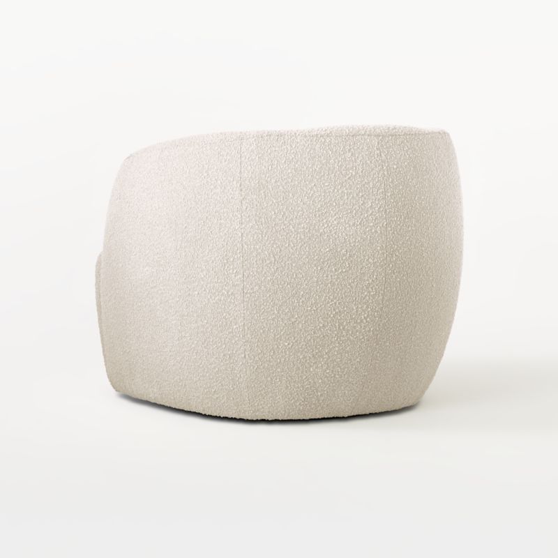 Gwyneth Ivory Boucle Accent Chair by goop - image 5 of 7