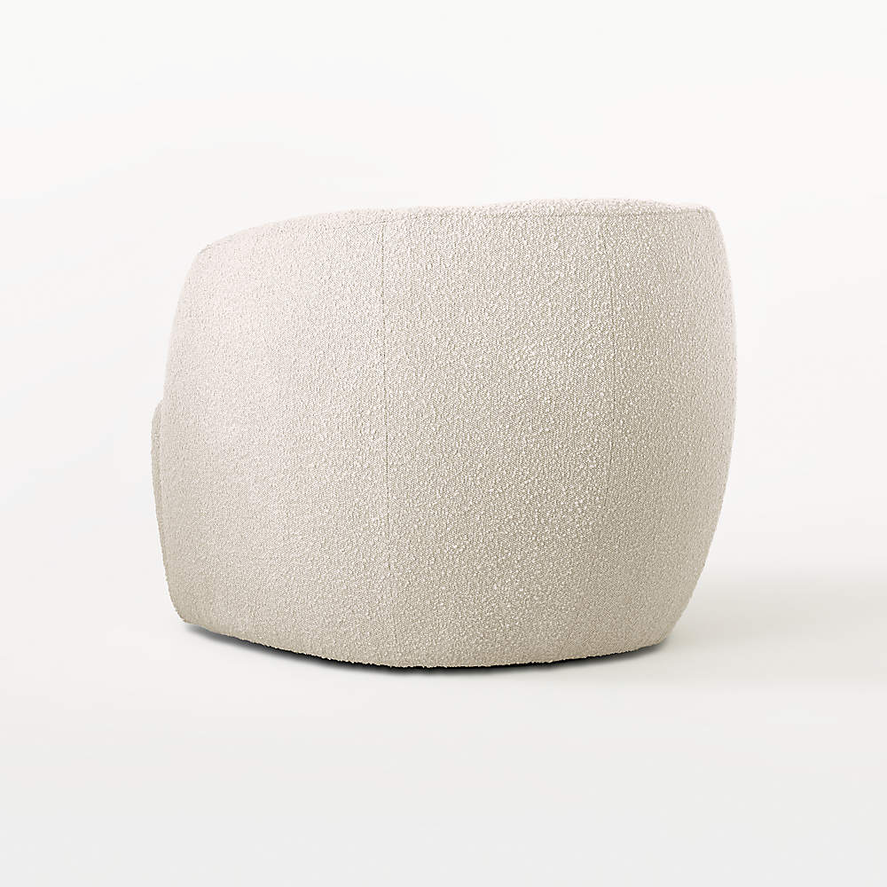 Gwyneth Ivory Boucle Accent Chair by Goop