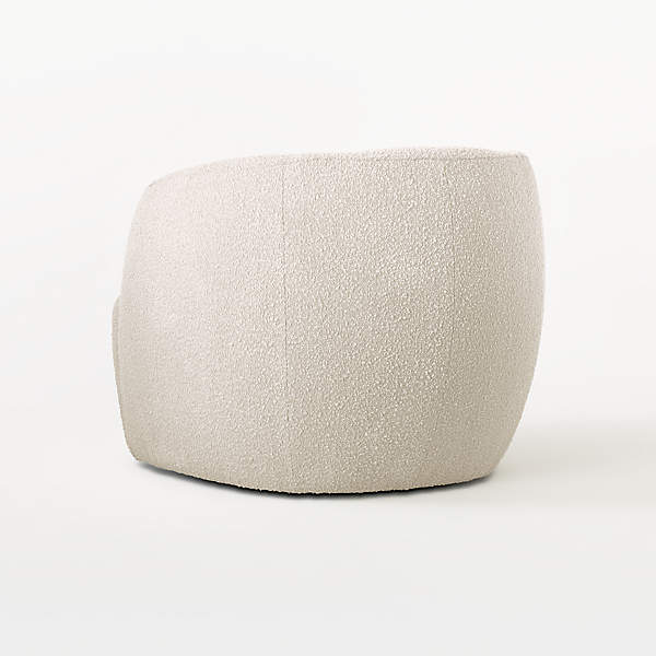 Gwyneth Ivory Boucle Accent Chair by Goop Reviews CB2