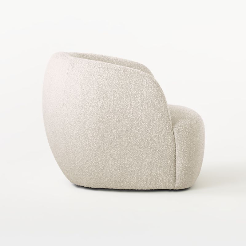 Gwyneth Ivory Boucle Accent Chair by goop - image 4 of 7