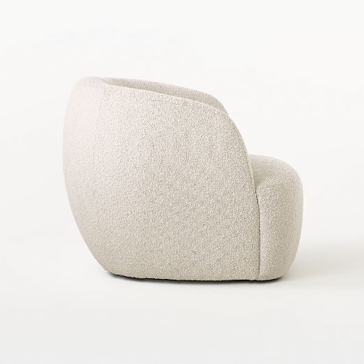 Gwyneth Ivory Boucle Accent Chair by goop