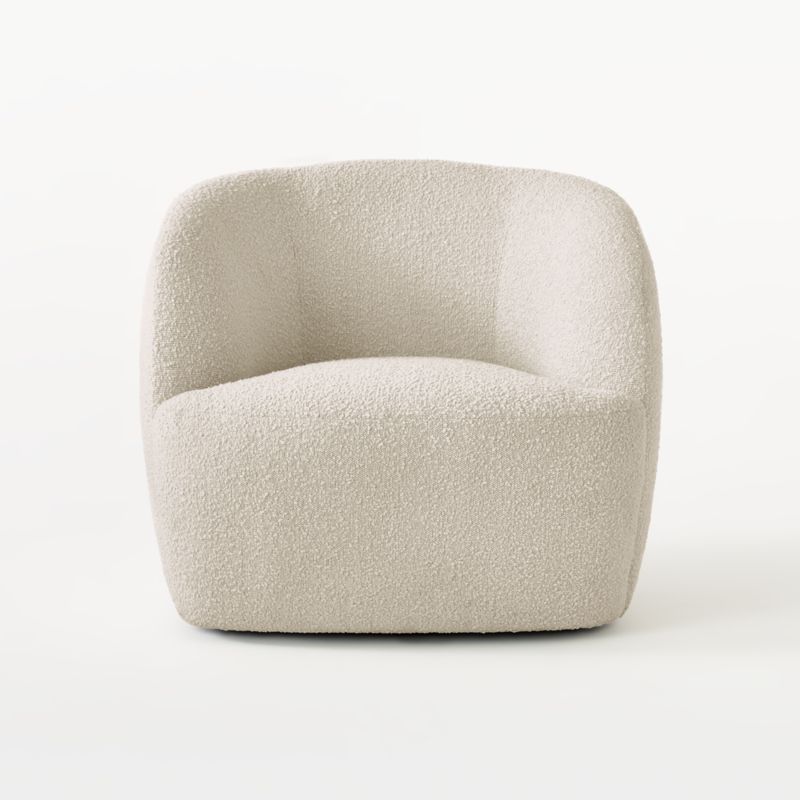 Gwyneth Ivory Boucle Accent Chair by goop - image 2 of 7