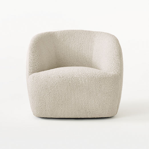 Gwyneth Ivory Boucle Accent Chair by goop