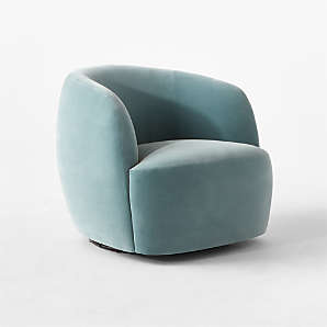 Teal and grey online chair