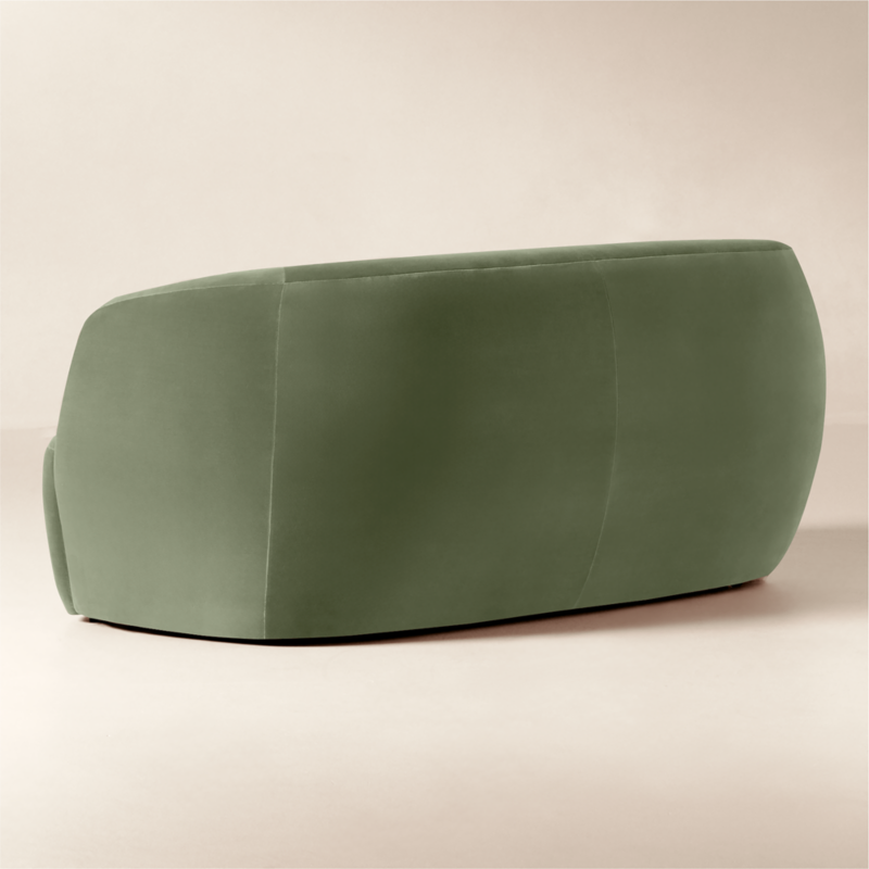 Gwyneth 68" Sage Green Velvet Loveseat - image 5 of 8