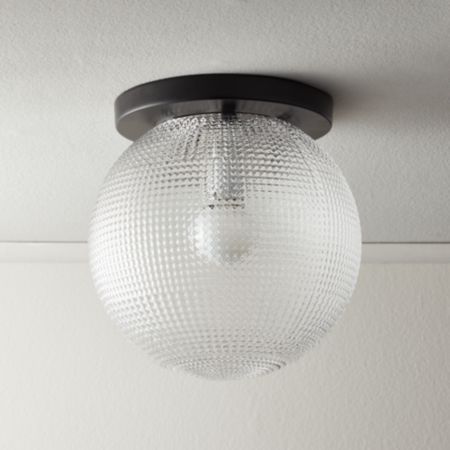 Halo Globe Flush Mount Light Reviews Cb2