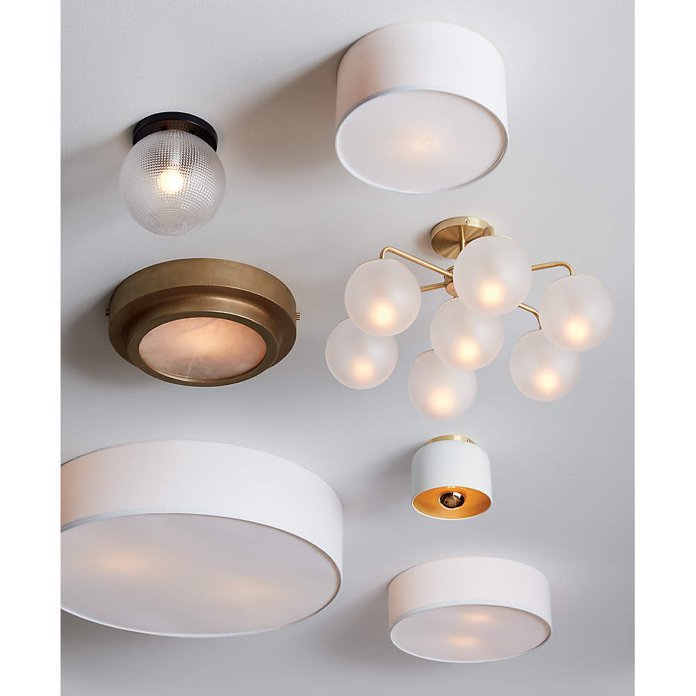 Drum Flush Mount Light 19.75