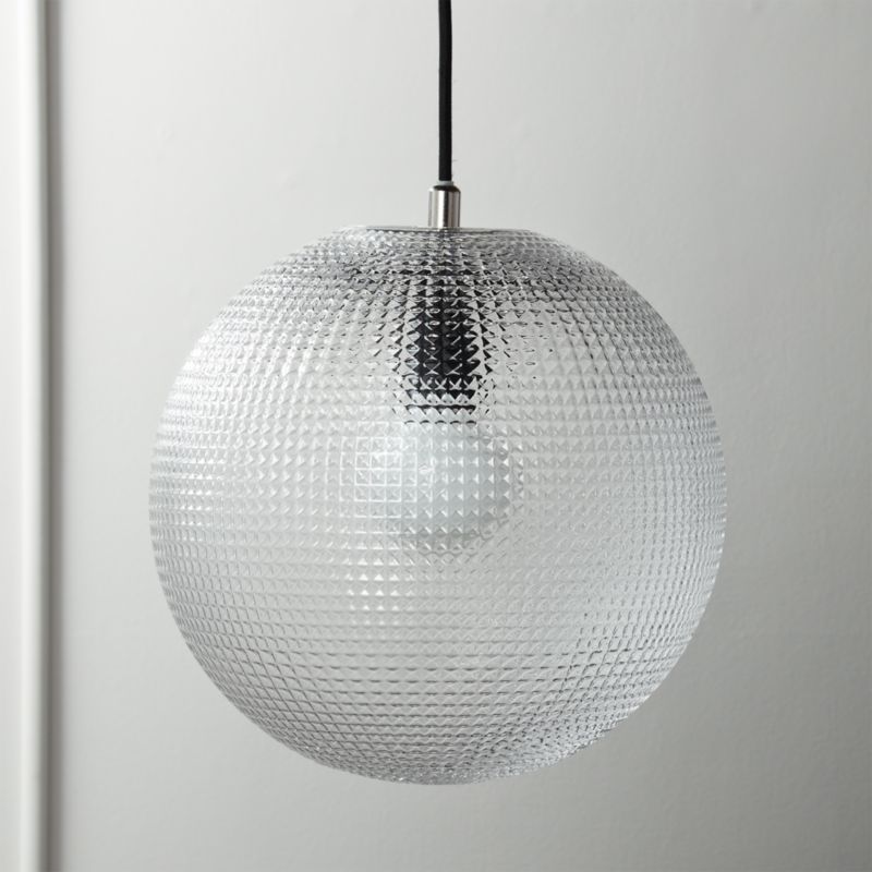 globe pendant light