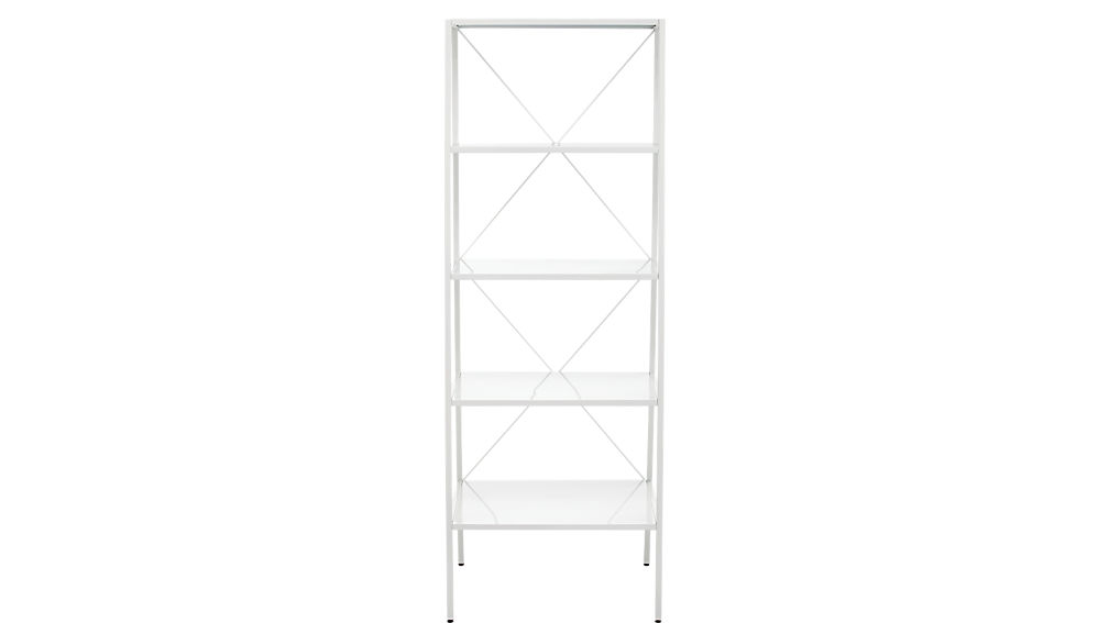 Han White Bookcase Cb2