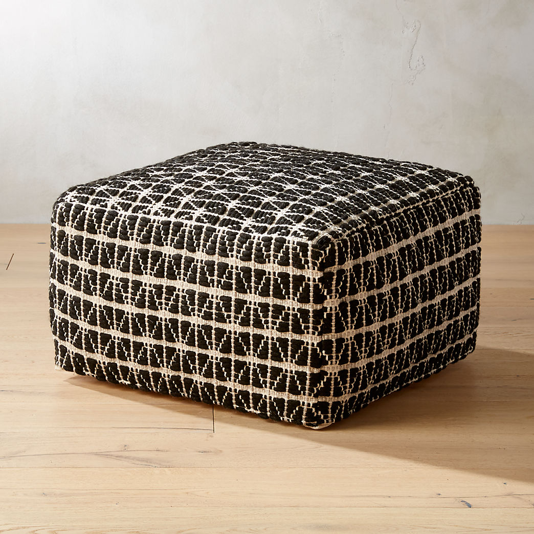 Modern Poufs And Floor Pouf Seating Cb2