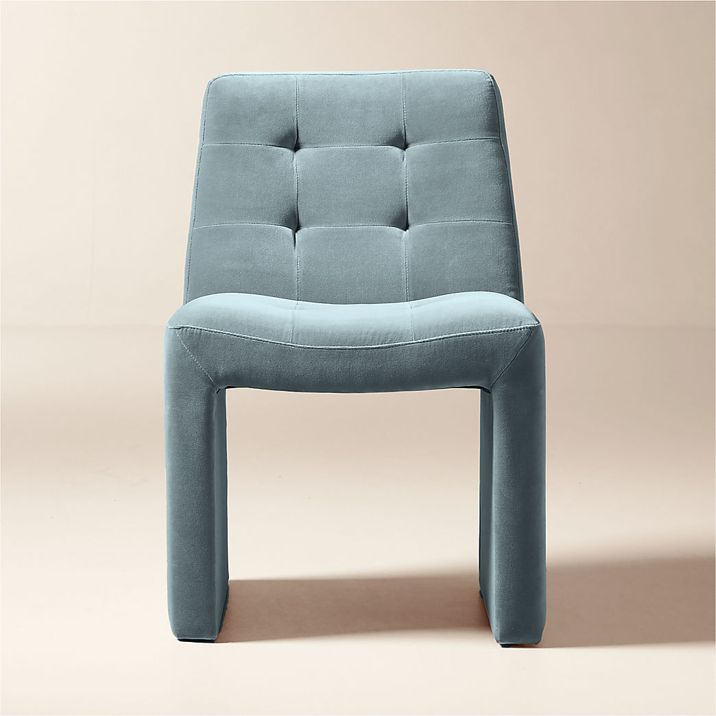 modern blue chairs | CB2