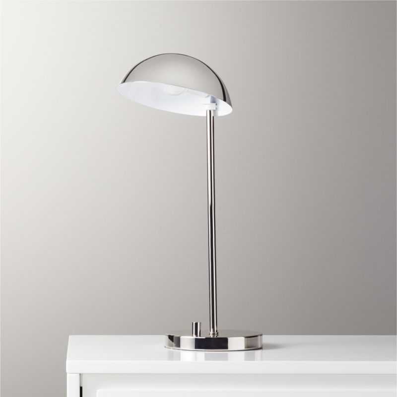 next silver table lamp