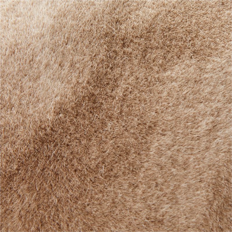 Harlee Round Light Brown Throw Pillow 16" - image 2 of 8