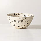 Harper Black and White Splatter Soup Bowl