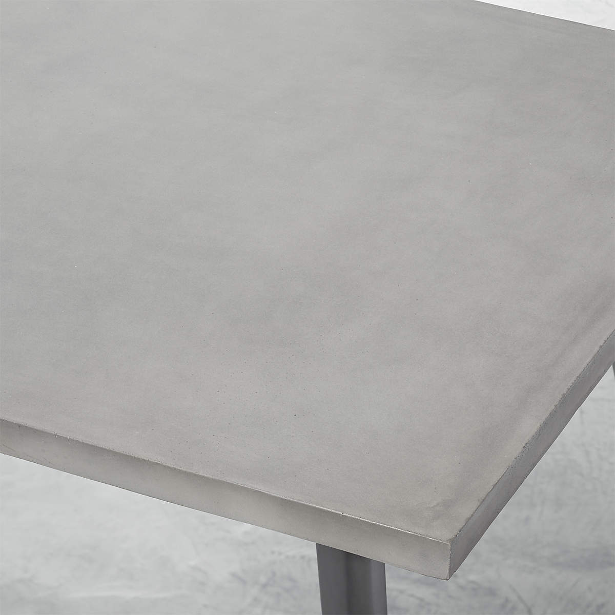 Harper Concrete Dining Table Top + Reviews CB2 Canada