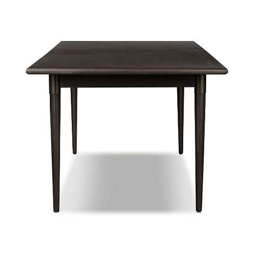 Harper 84"-104" Rectangular Dark Acacia Wood Extendable Dining Table