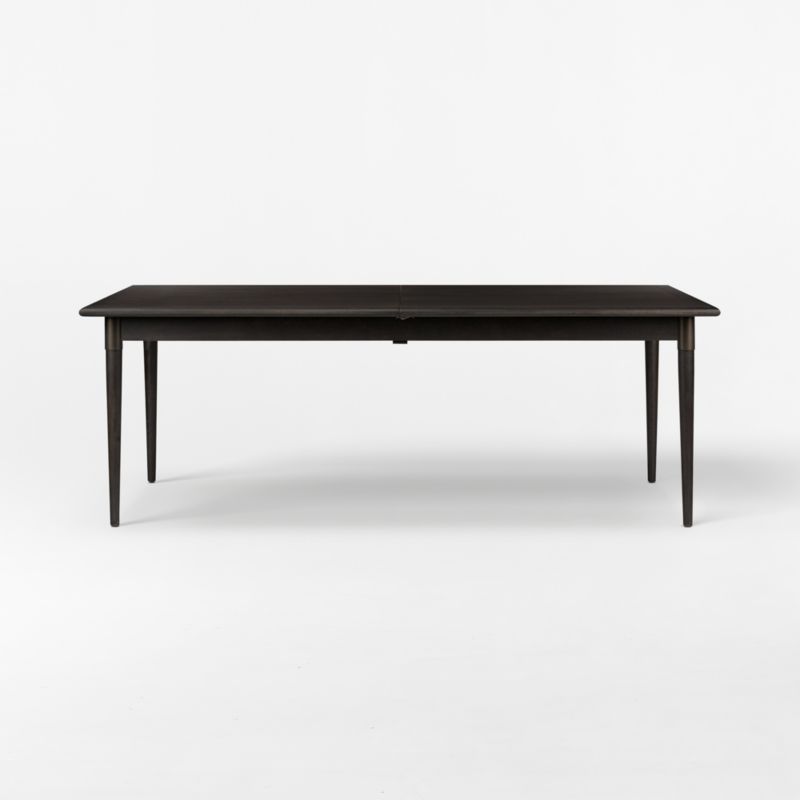 Harper 84"-104" Rectangular Dark Acacia Wood Extendable Dining Table - image 2 of 7