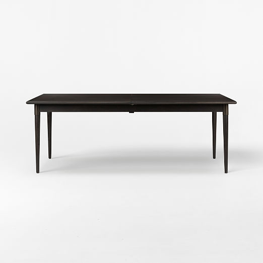 Harper 84"-104" Rectangular Dark Acacia Wood Extendable Dining Table