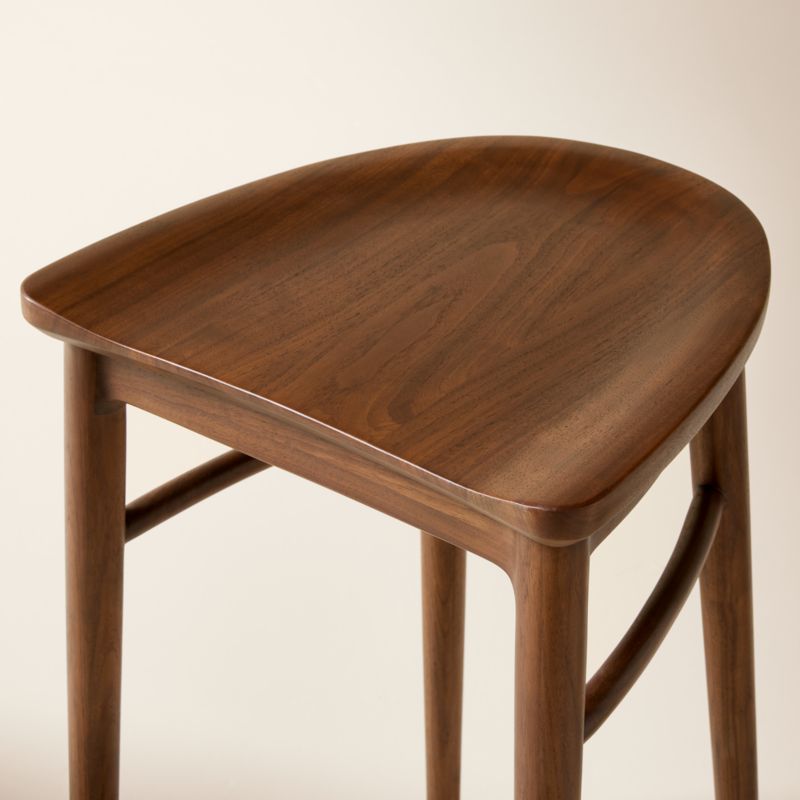 Harrington Walnut Counter Stool by Todd Snyder - image 5 of 6