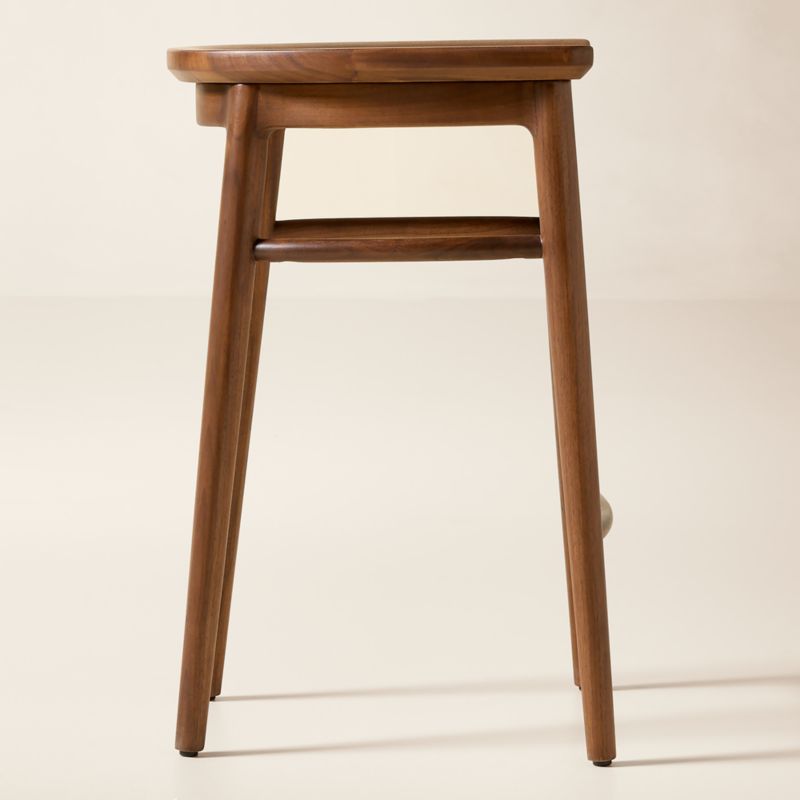 Harrington Walnut Counter Stool by Todd Snyder - image 3 of 6