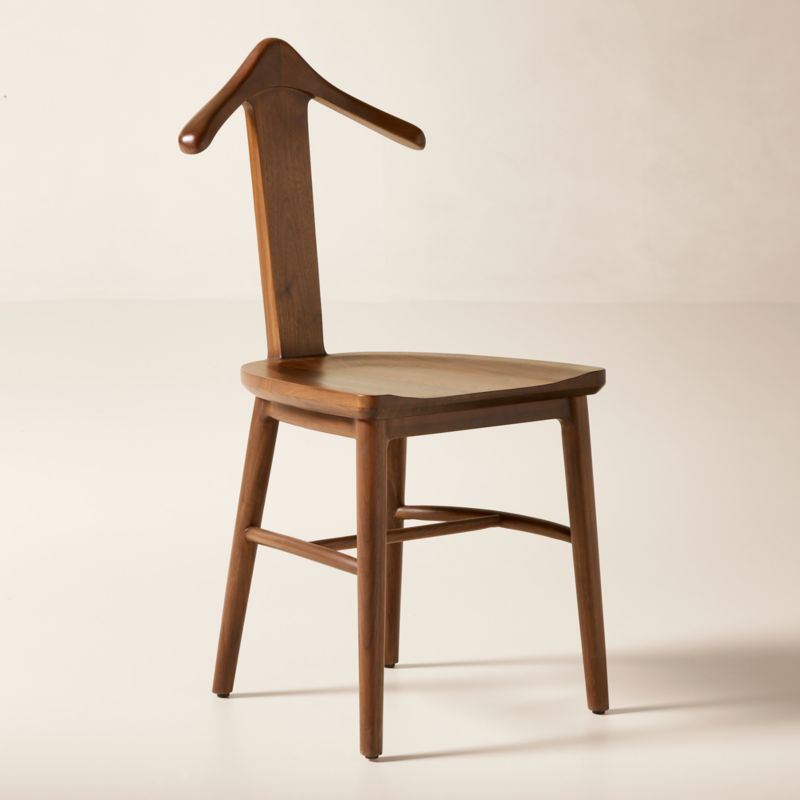 Harrington Walnut Valet Chair by Todd Snyder - image 2 of 7