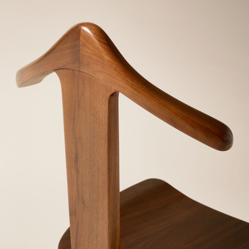 Harrington Walnut Valet Chair by Todd Snyder - image 5 of 7