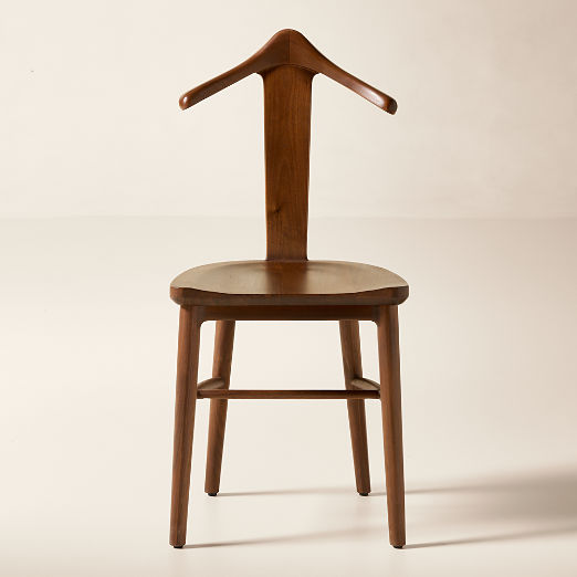 Harrington Walnut Valet Chair by Todd Snyder