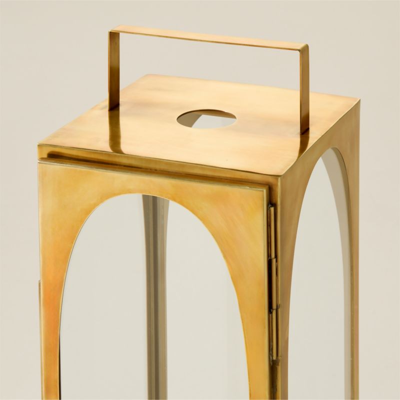 Hastings Aged Brass Outdoor Lantern 21.5" - image 3 of 5