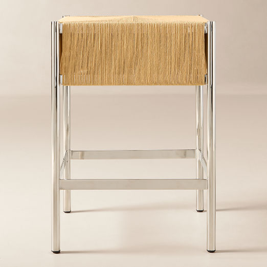 Haulm Natural Danish Cord Counter Stool by Kravitz Design