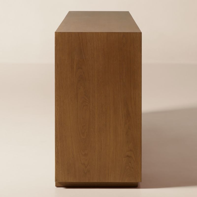 Hawk 96" Carved White Oak Credenza - image 4 of 7