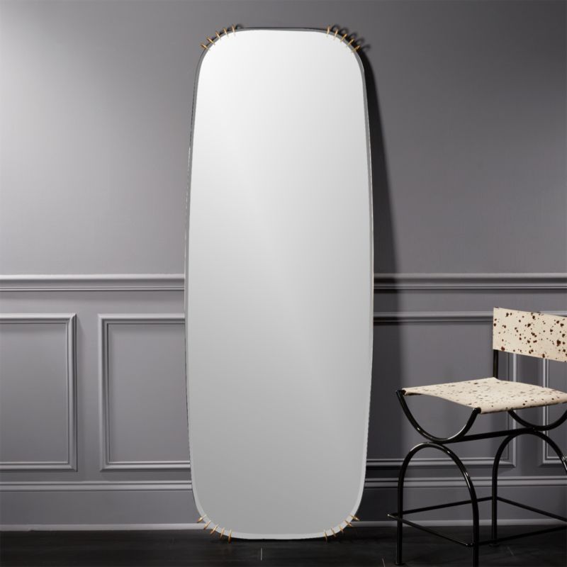Bedroom Mirrors Cb2 Hawk Floor Mirror 28 X76