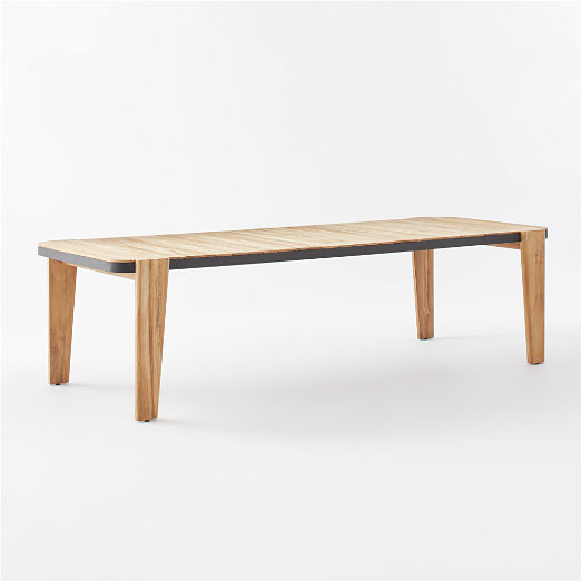 Hazel 113" Teak Outdoor Dining Table