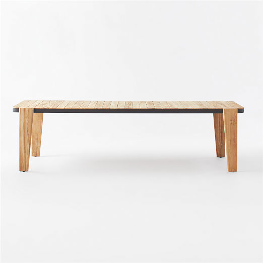 Hazel 113" Teak Outdoor Dining Table