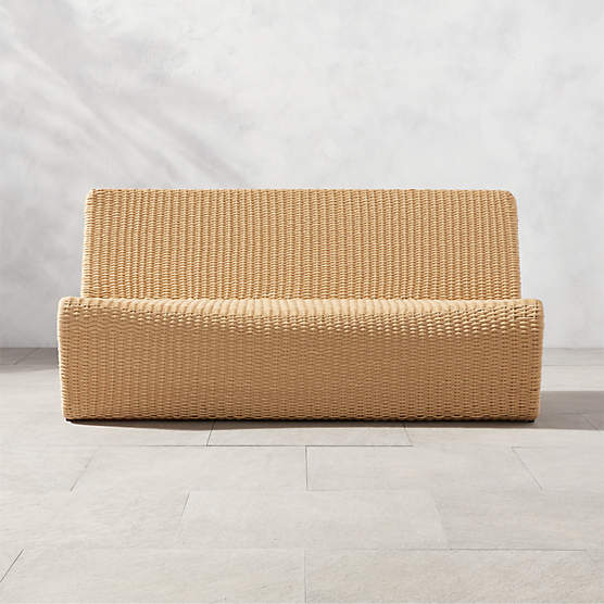 cb2 outdoor chaise