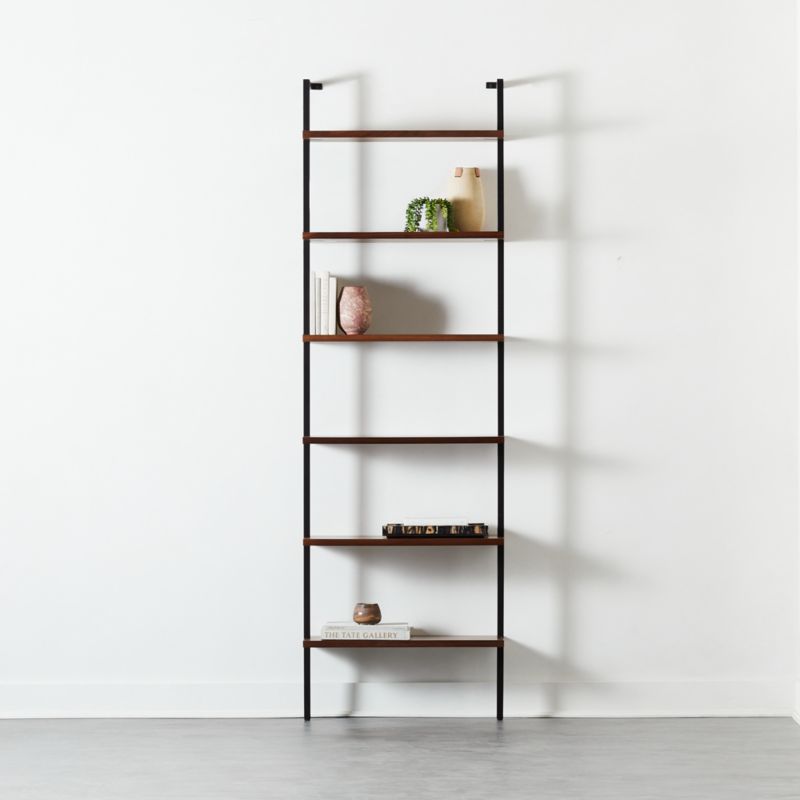 Cb2 deals walnut bookcase