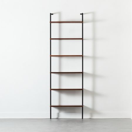 Helix 96 Walnut Bookcase Reviews Cb2