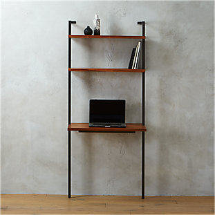 Helix Acacia Wall Mounted Bookcase Reviews Cb2 Helix 70 Acacia Desk
