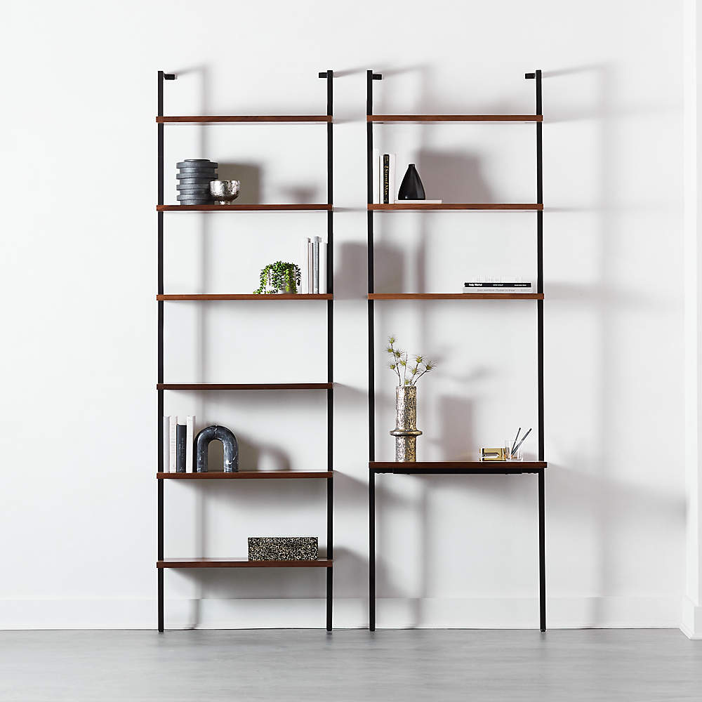 Helix walnut deals bookcase