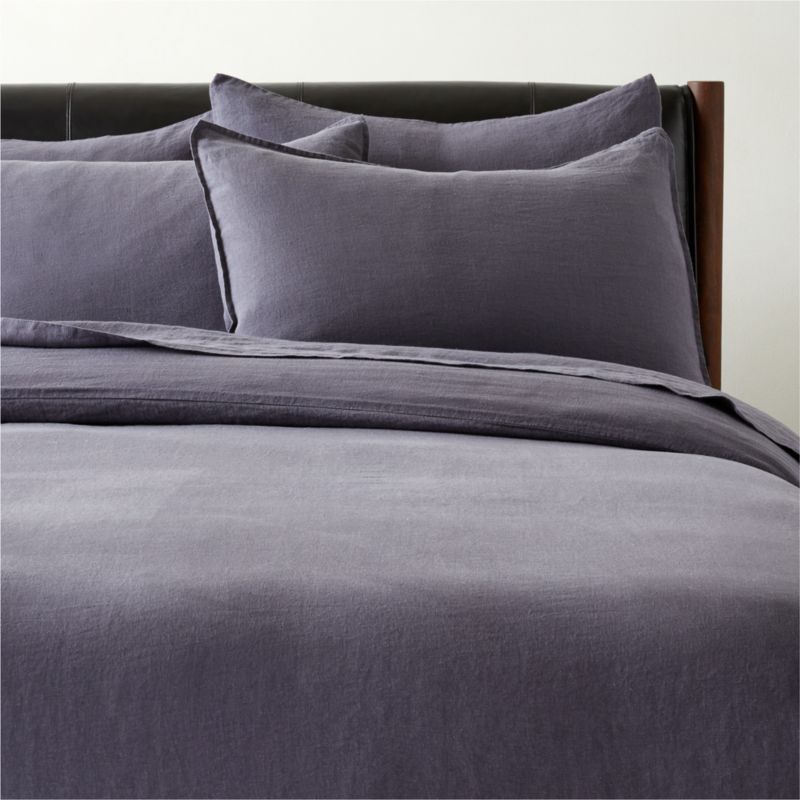 View Hemp Blue Full/Queen Duvet Cover details