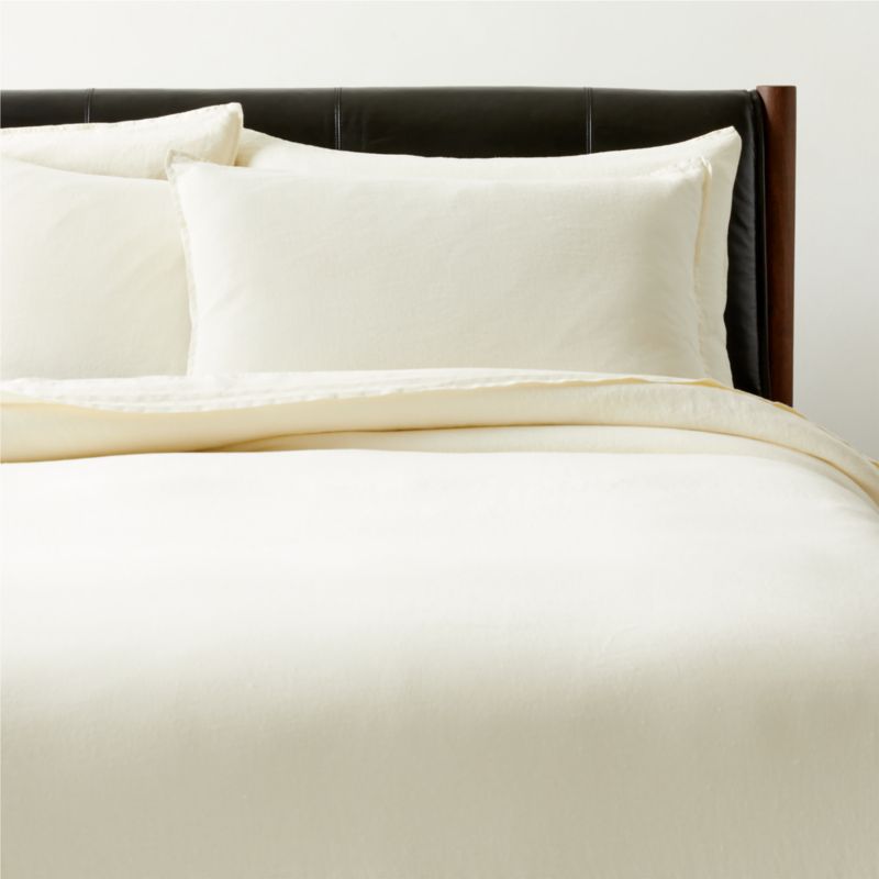 View Hemp Ivory King Duvet Cover details