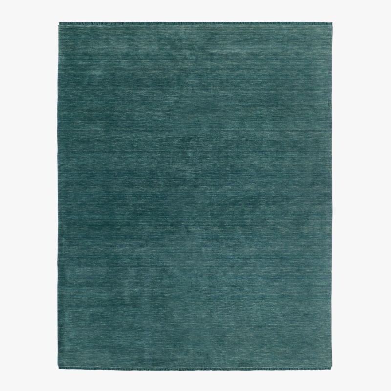 Henry Handloomed Blue Wool Area Rug 10'X14' - image 0 of 4