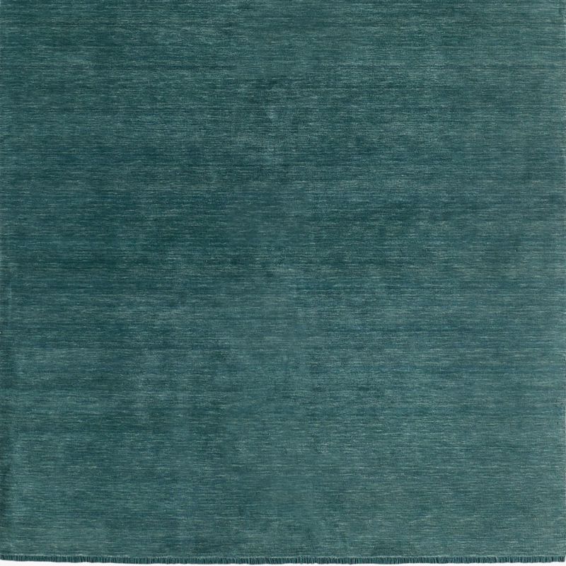 Henry Handloomed Blue Wool Rug Swatch 12"X12" - image 0 of 4