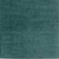 Henry Handloomed Blue Wool Rug Swatch 12"X12"