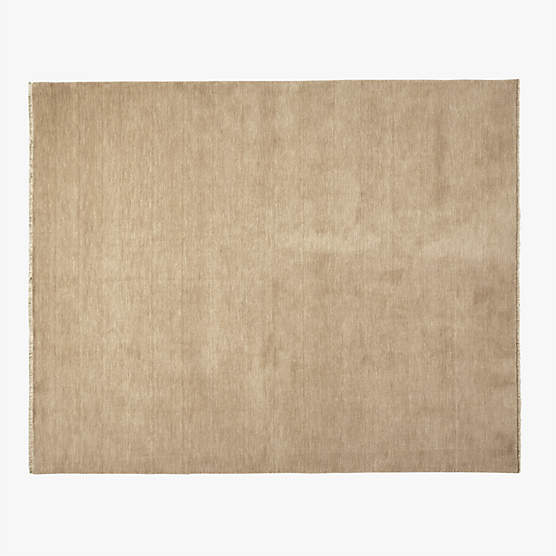 Henry Handloomed Neutral Wool Area Rug 9'x12'